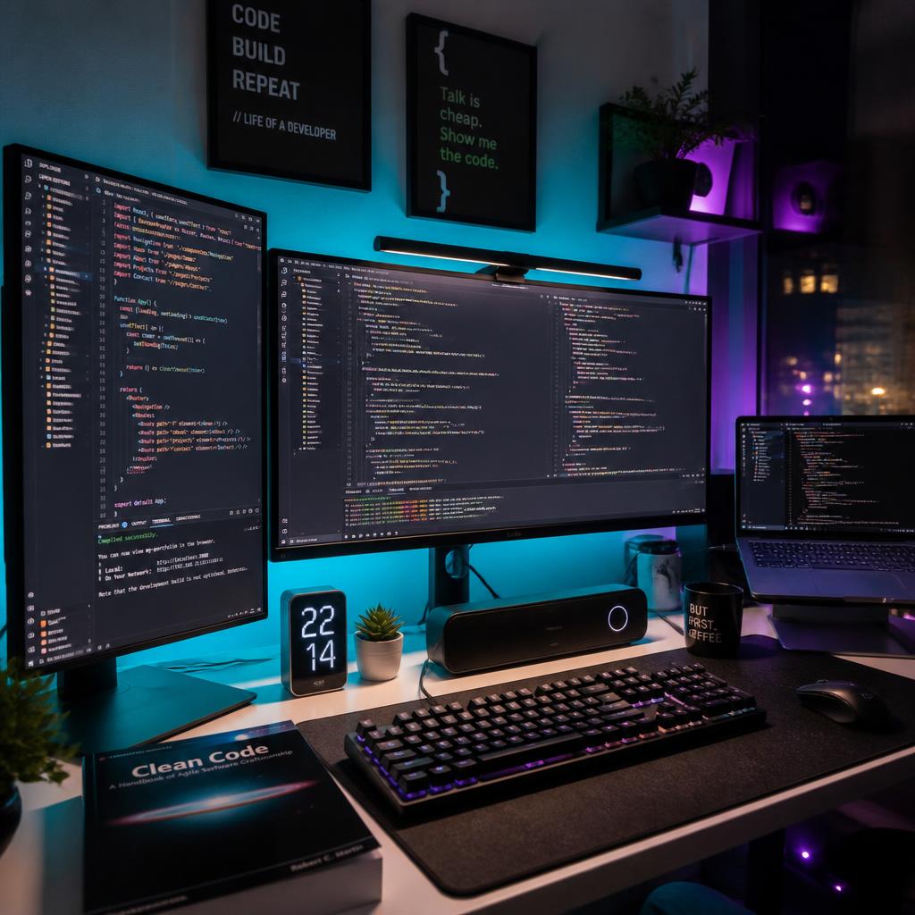 Code and development workspace